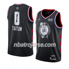 Män Boston Celtics Tröja Jayson Tatum 0 2019 All-Star Jordan Brand Svart Swingman
